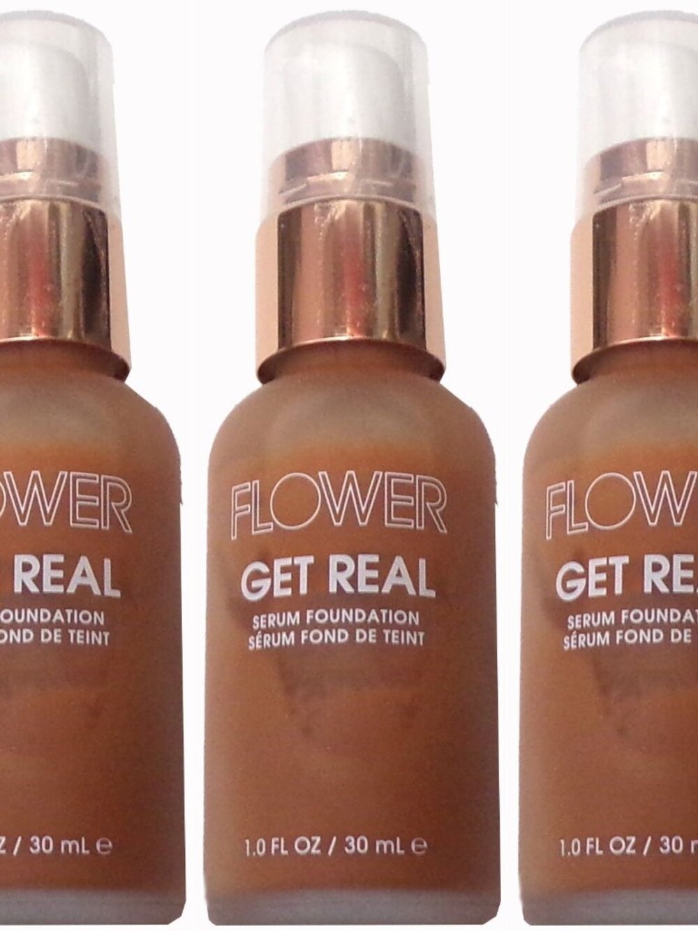 FLOWER BEAUTY Get Real Serum Foundation (Set of 3)